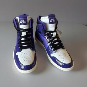 Air Jordan 1 Zoom Comfort 'Court Purple Patent' Women’s /Size 11 us CT0979-505